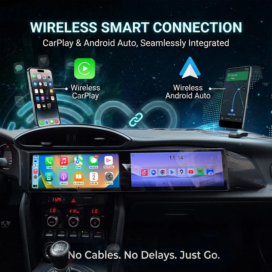 10.25inch Dual Screen Android Auto For Toyota 86 Car Radio Multimedia Video Player GPS Nav | AUTOKITSHOP