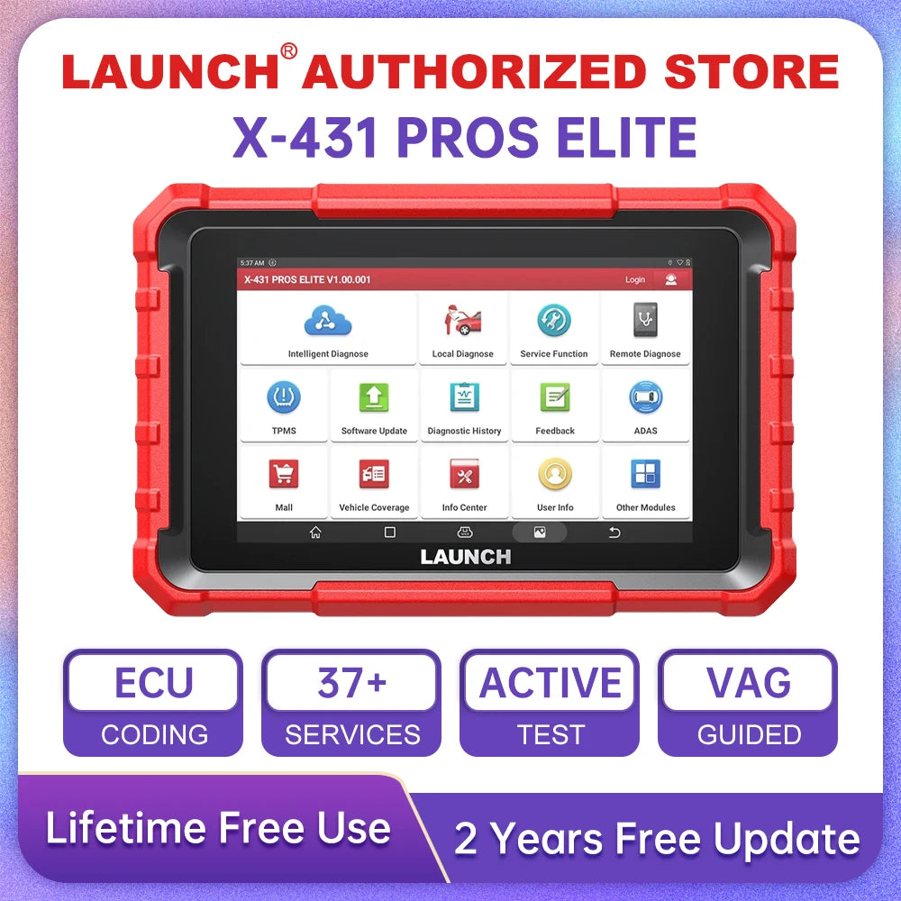 X-431 Pros Elite LAUNCH OBD2 Scanner Car Diagnostic Tool Auto Scan OBD Diagnost Diagnosis  | AUTOKITSHOP