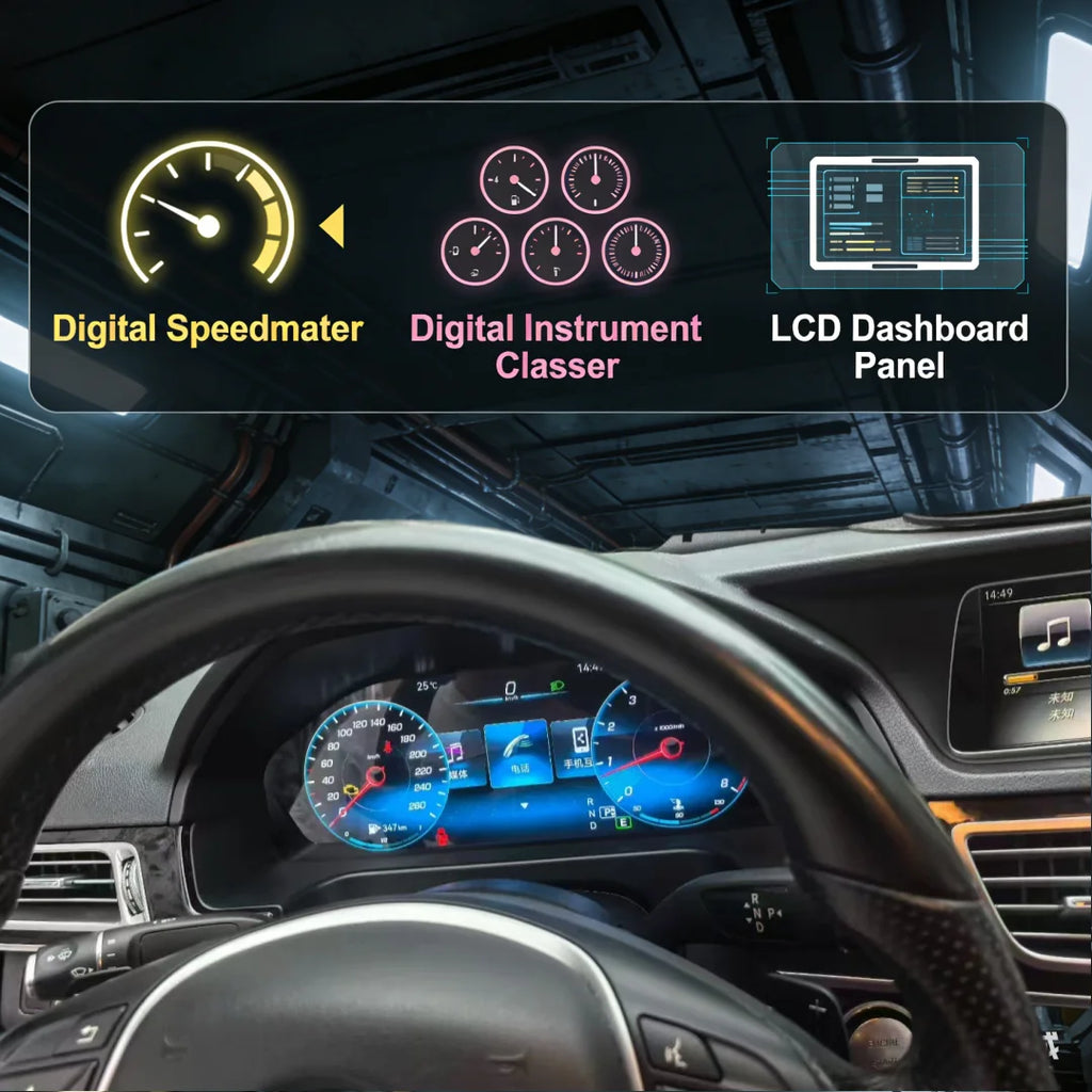 LED Interior Light Kit for Mercedes W205 GLA GLC 2013-2019 - Canbus Error-Free Interior Bulbs