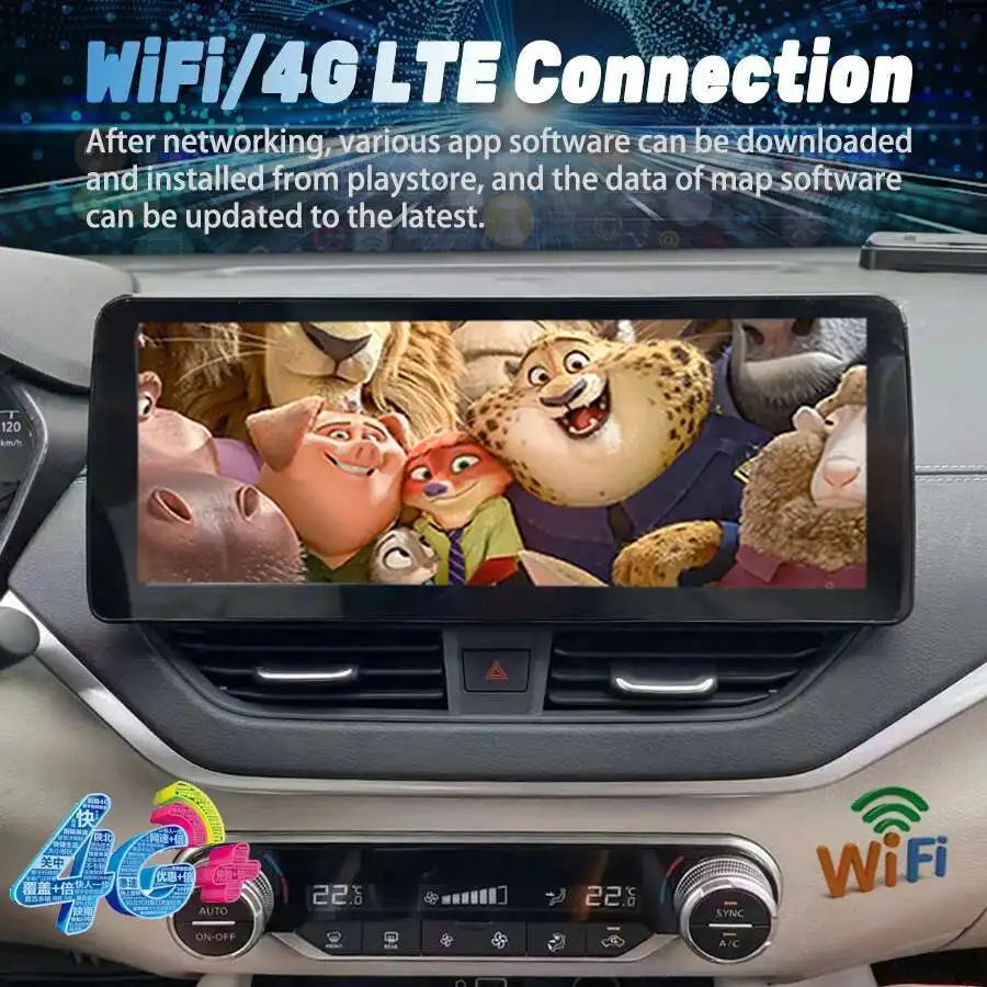 Carplay for Nissan Teana Altima 5 L33 2013-2020 256G Android 13 Car Radio Multimedia Video