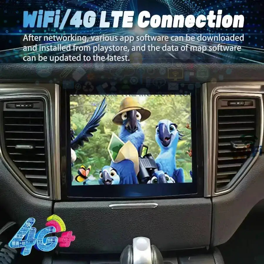 CarPlay Car Radio GPS Video Multimedia Player Navigation DSP 8.4" Android Auto For Porsche | AUTOKITSHOP