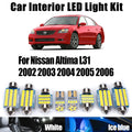 16-Piece LED Interior Light Kit for Nissan Altima L31 - Canbus Error-Free Bulbs | AUTOKITSHOP