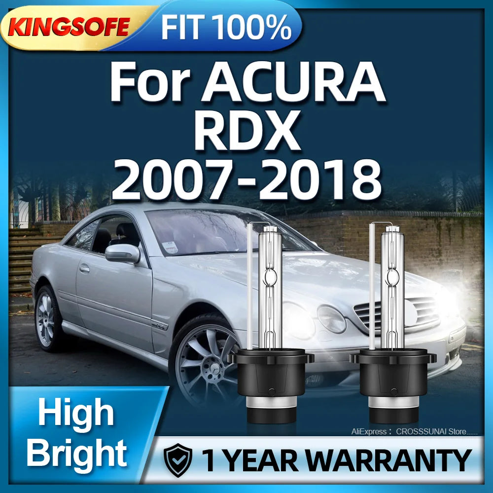 Xenon HID Car Headlight D2S 6000K Light Auto Lamp For ACURA RDX 2007 2008 2009 2010 2011 2