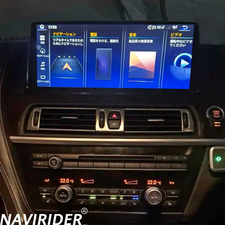 RHD For BMW 6 Series F06 Gran Coupe 640i 2012 Touch Screen 12.8" Car Radio Android 15 Mult | AUTOKITSHOP