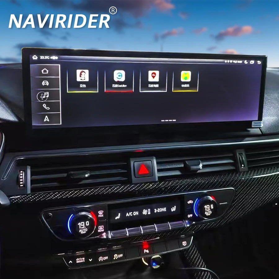 14.9" Android Screen, For Audi A4 A4L 2017 2018 2019, Car Radio Multimedia Video Player Ca