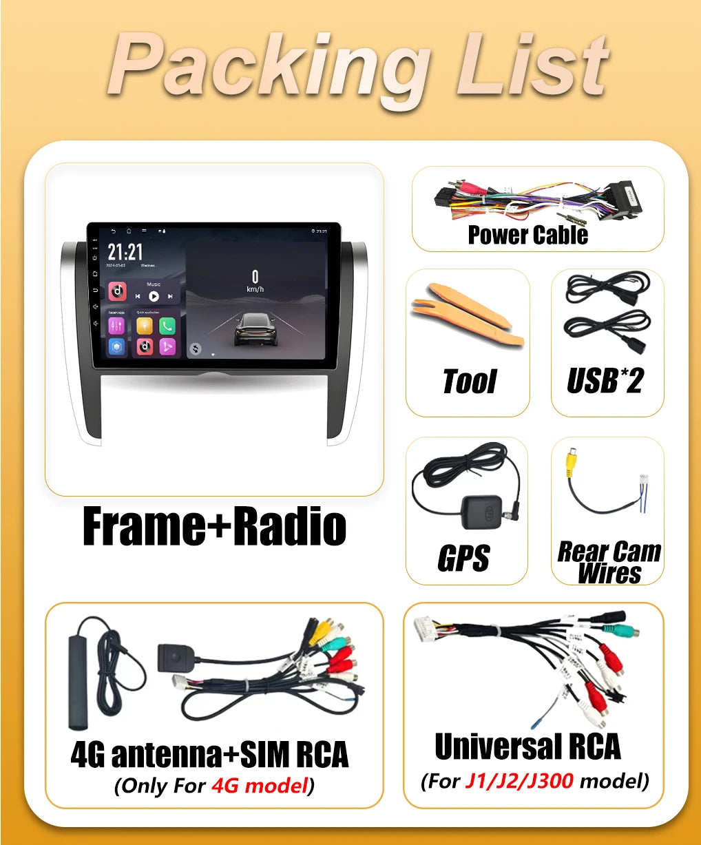 Android 16 Car Radio Auto For Toyota Allion Premio T260 2007 2008 2009 2010 -2020 Video Mu | AUTOKITSHOP