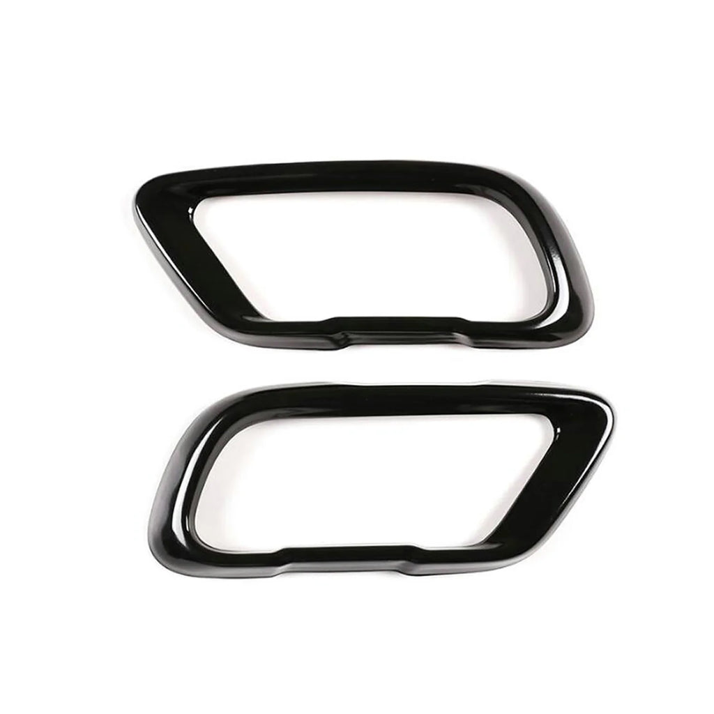Mufflers Tail Pipe Cover FOR BMW X5 X6 X7 2019-2023 Stainless Steel Car Accessories