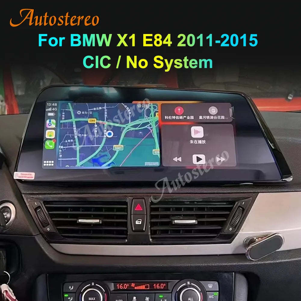 2024 Blade Sharp Android 13 Car Multimedia Player For BMW X1 Series E84 2009-2015 Car Ster