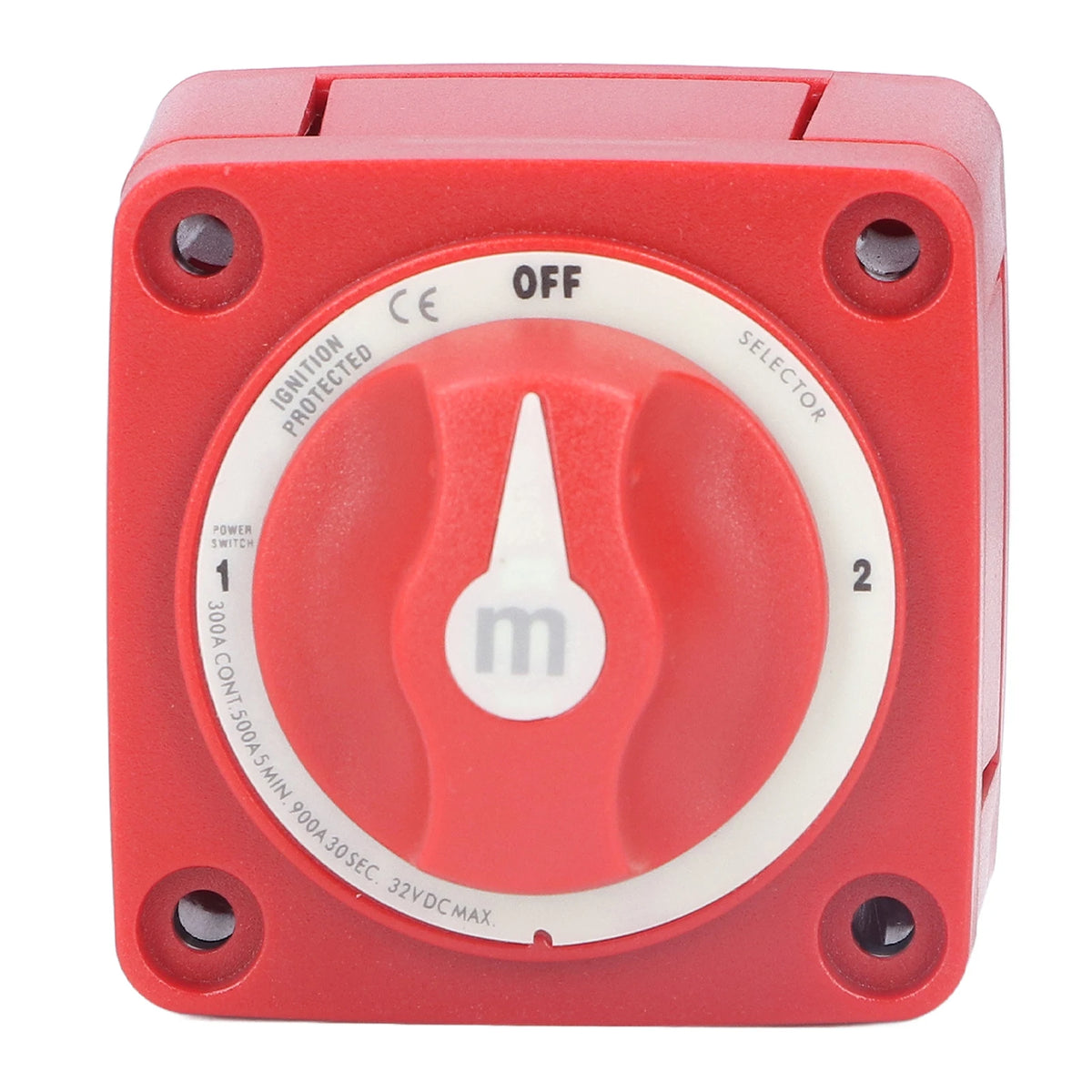 3 Position Battery Switch Dual Circuit Power Disconnect Cut Off Isolator Rotary Switch Cut for M - Automotive LED Light