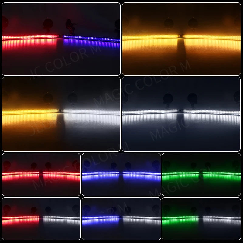 96 LED Car Strobe Light Emergency Flash Warning Lamp 2-in-1 3030 SMD Windshield Bar Auto T | AUTOKITSHOP