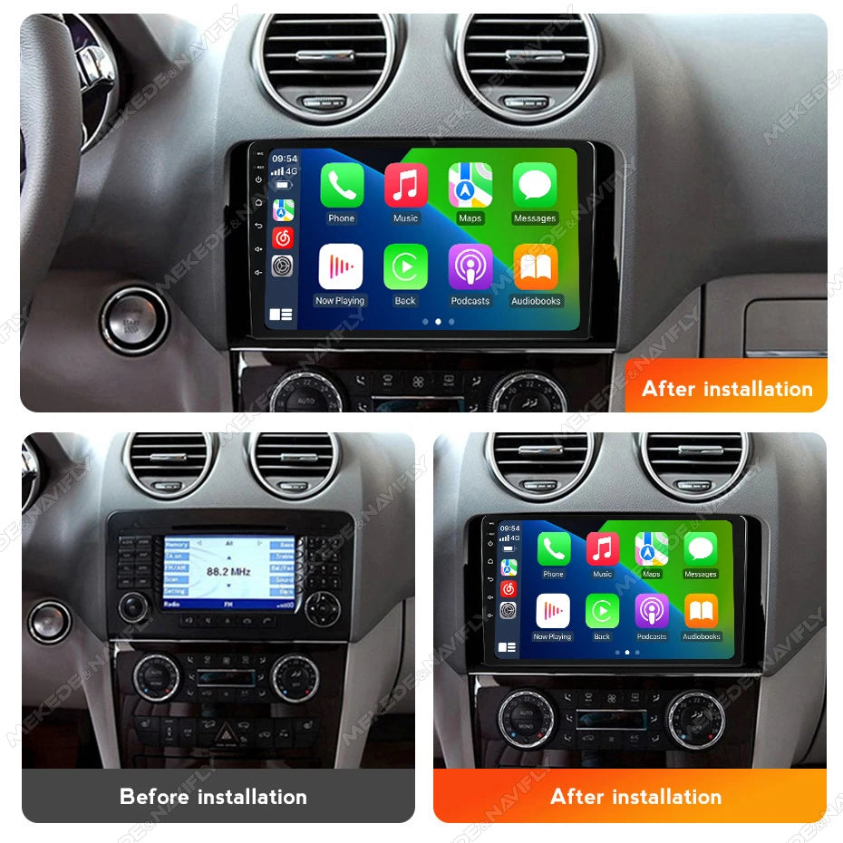 IPS Touch Screen 9inch Car Radio For Mercedes Benz ML GL W164 ML350 ML500 GL320 X164 ML280