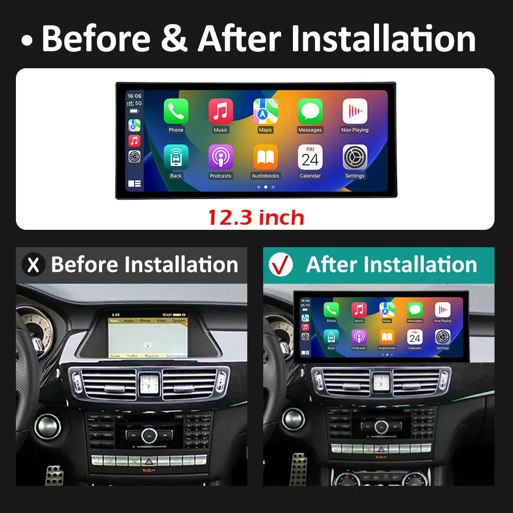 For BENZ CLS W218 2011 2012 - 2015 Car Multimedia Stereo Player Bluetooth Android 16 Syste | AUTOKITSHOP