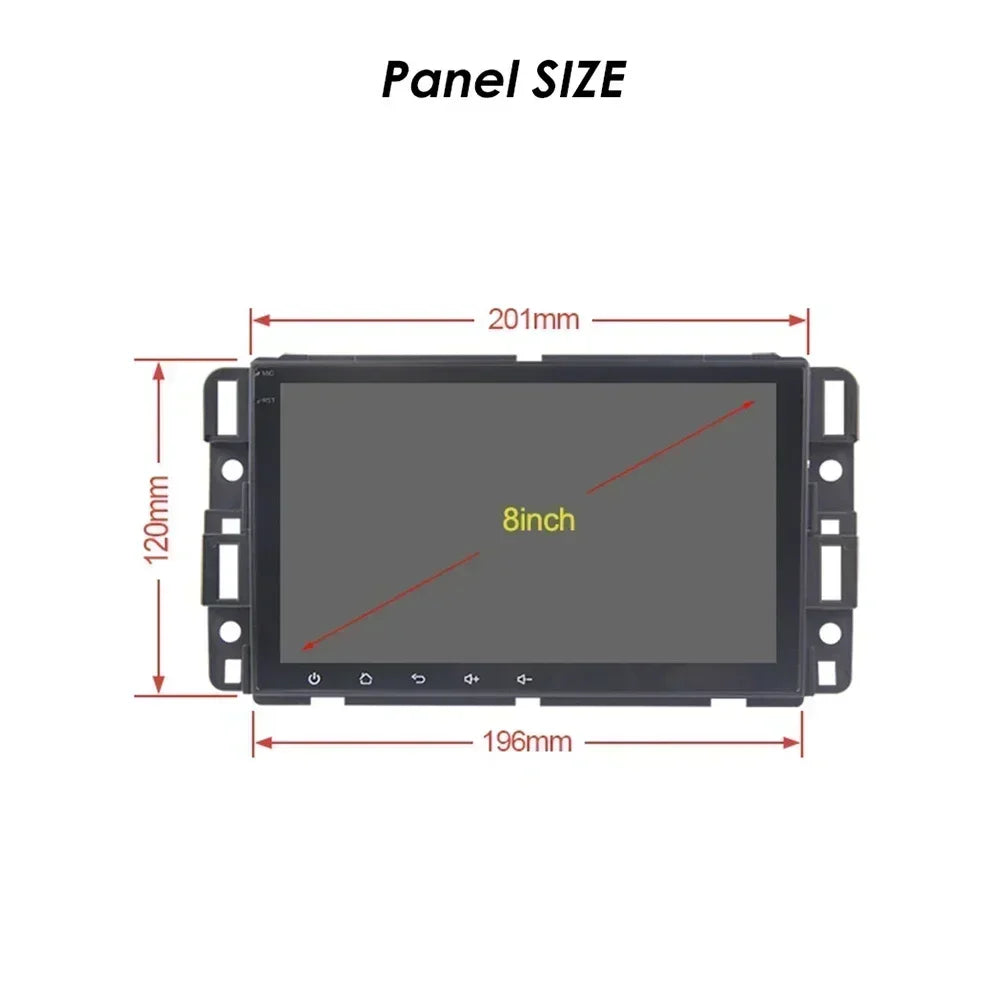 8inch Wireless Android 14 For Chevrolet Silverado Impala GMC Yukon Acadia Sierra Carplay 4