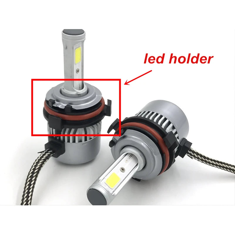 Rockeybright for VW Saveiro H7 LED Bulb Holder Clip H7 Adapter for Honda CR-V Led Headligh