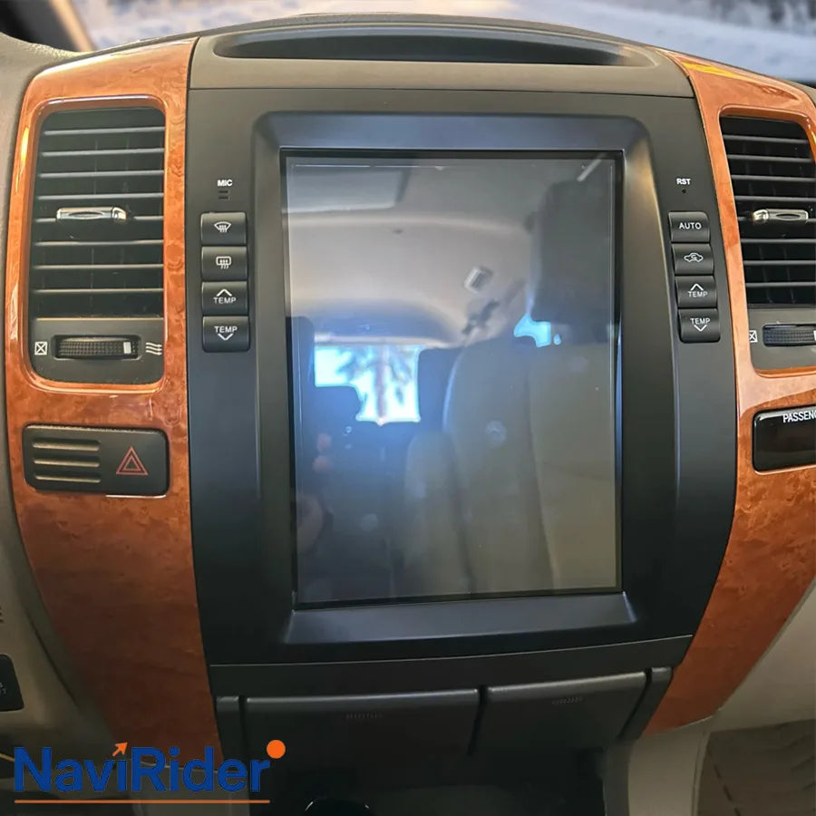 12.3inch Android Screen For Toyota Land Cruiser 100 LC100 For Lexus LX470 2003-2007 GPS Wi