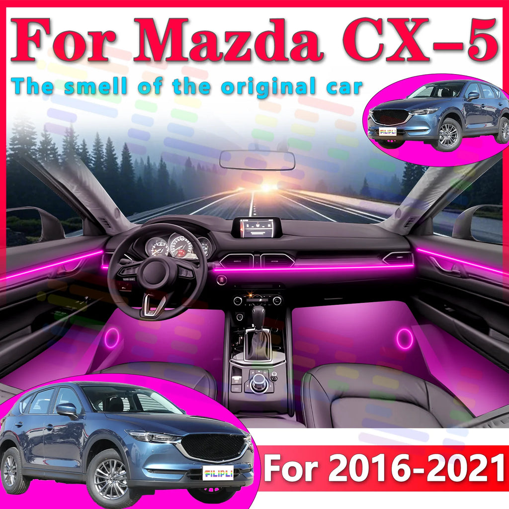 RGB - Ambient Light - for Mazda 2018-2021 - App Control - Car Interior Lighting | AUTOKITSHOP