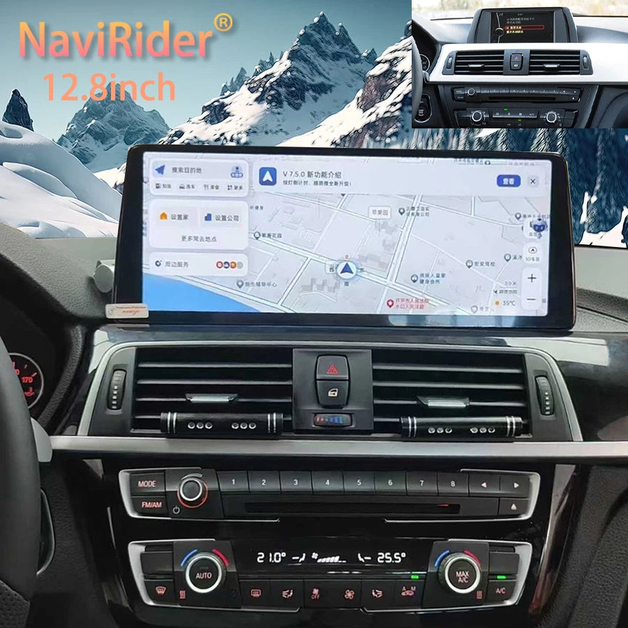 for BMW 3 4 Series F30 F31 F32 F33 F34 F36 M3 F80 M4 F82 F83 NBT EVO 2013-2018 12.8'' Andr