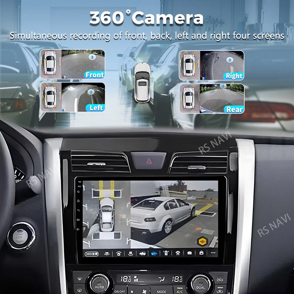 Android 16 Carplay Car Radio For Nissan Teana Altima 2013 2014 2015 GPS Multimedia Video P