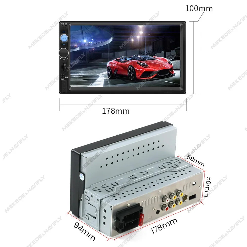 7inch 1 din MP5 Player Car Radio For Universal Autoradio Multimedia Player With Carplay An