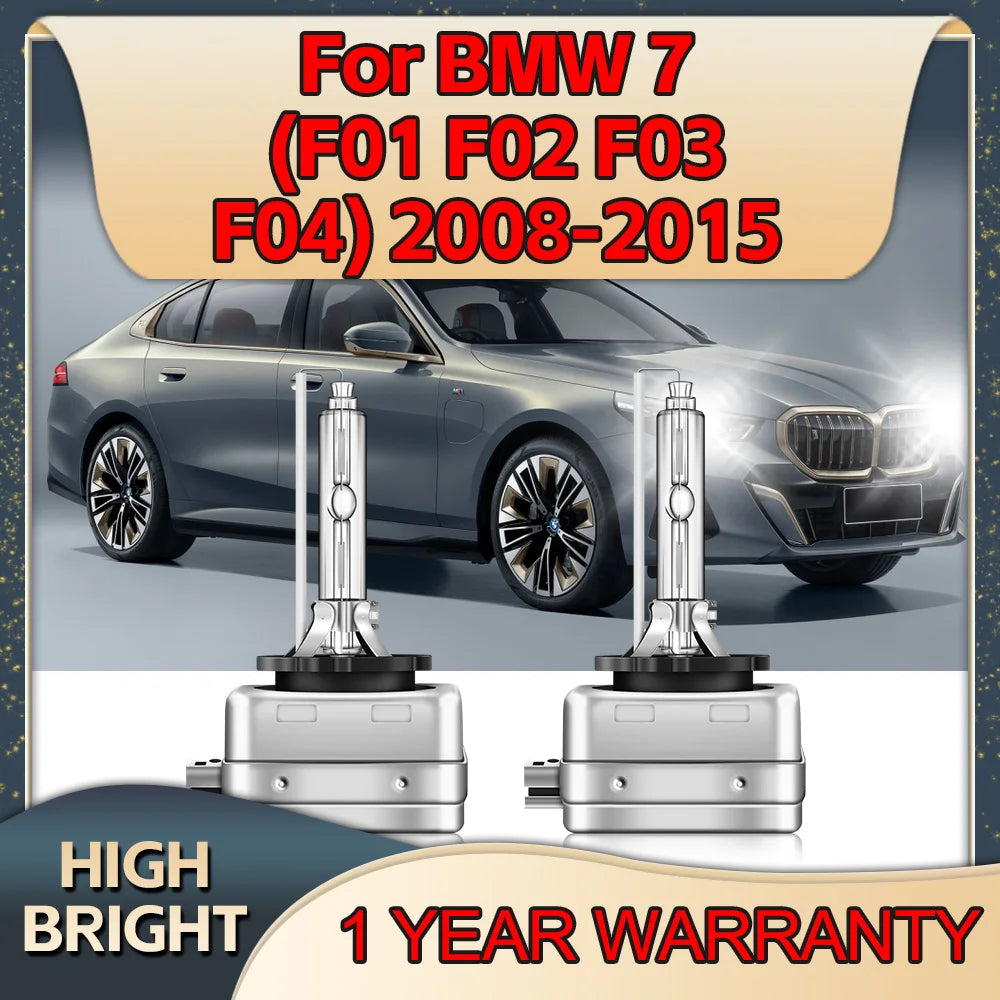 35W Xenon D1S Headlight HID Car Bulbs 6000K Light For BMW 7 F01 F02 F03 F04 2008 2009 2010