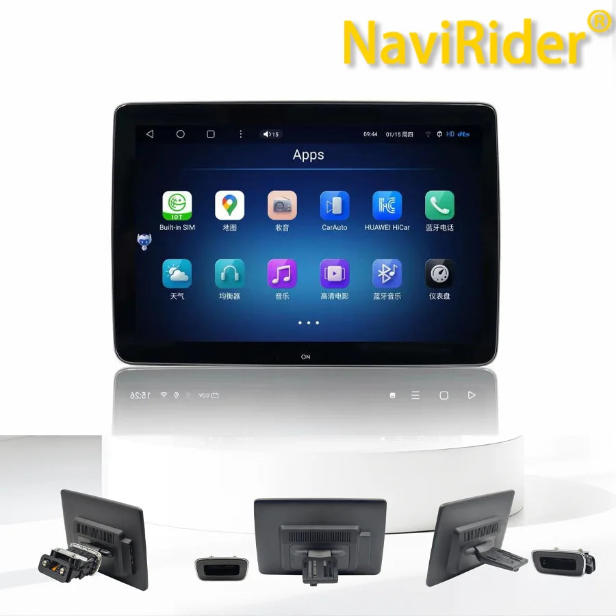 14“ 1080P Car Headrest Monitor For Mercedes Benz ML Vito V260 GLS GLE G S E Class WIFI/Blu | AUTOKITSHOP