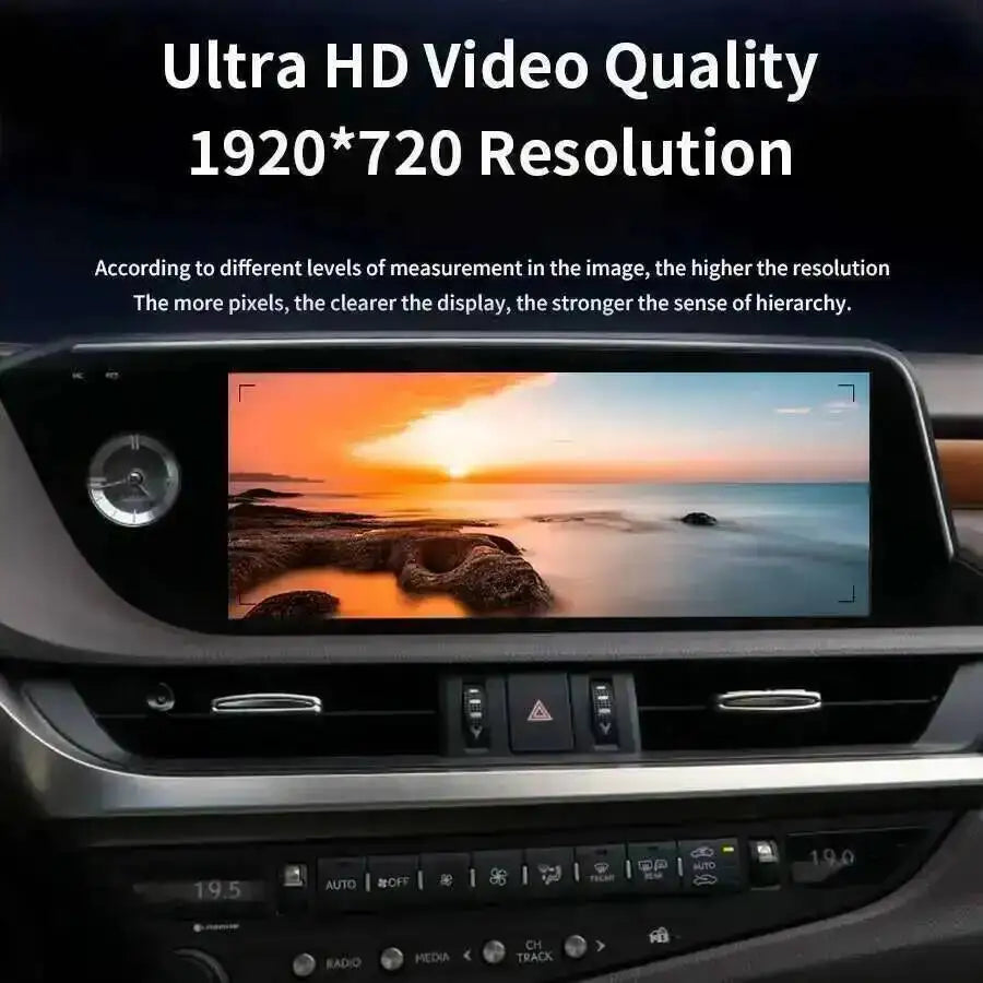 For Lexus ES ES300H ES350H ES300 ES330 ES350 ES 350 2018-2021 Multimedia Video Player GPS