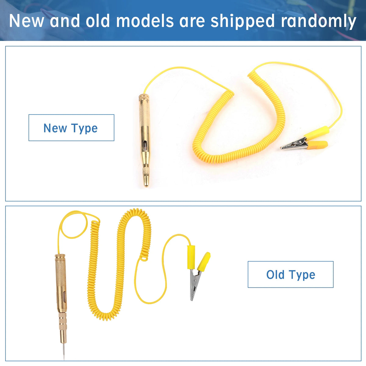 Auto Car Vehicle Circuit Tester DC 6V 12V 24V Light Bulb Voltage Test Pen Pencil Yellow - Canbus LED Car Light