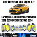 10-Piece LED Interior Light Kit for Toyota - Canbus Error-Free Interior Bulbs