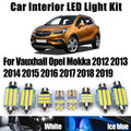 12-Piece LED Interior Light Kit for Opel 2012-2014 - Canbus Error-Free Interior Bulbs