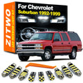 ZITWO 14Pcs Canbus LED Interior Light Door Trunk Lamp Kit For Chevrolet Chevy Suburban 1992 1993 - Canbus LED Car Light