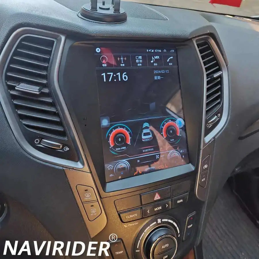 For Hyundai Santa Fe Sport 2013 IX45 2015 2016 2017 Android 14 Car Radio IPS Screen GPS Na | AUTOKITSHOP