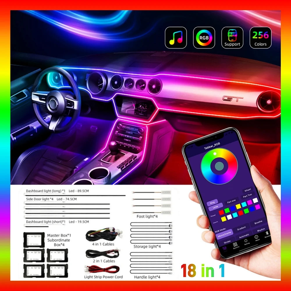 RGB - Ambient Light - Car Interior Lighting | AUTOKITSHOP