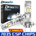 H7 H4 Plug&Play LED Headlight Canbus 1:1 Size H11 H8 H11 9005 HB3 9006 HB4 H9 Turbo Fog He