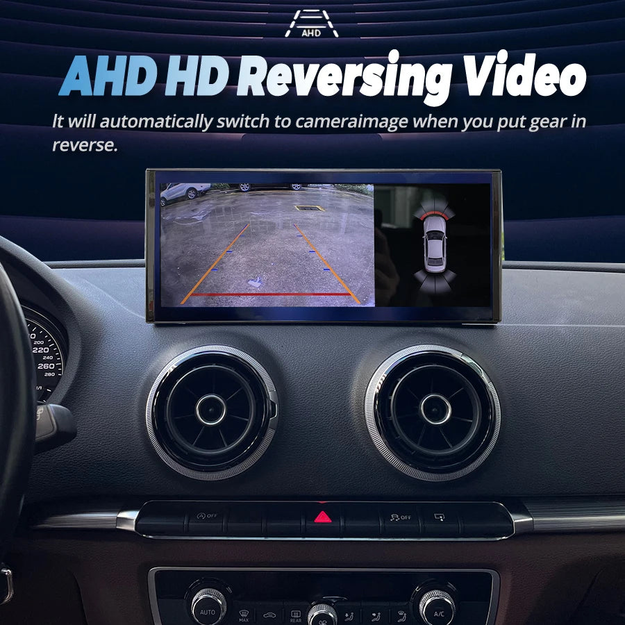 Android 13 10.25Inch Touch Screen For Audi A3 2014-2020 Car Accessories Auto CarPlay Monit | AUTOKITSHOP