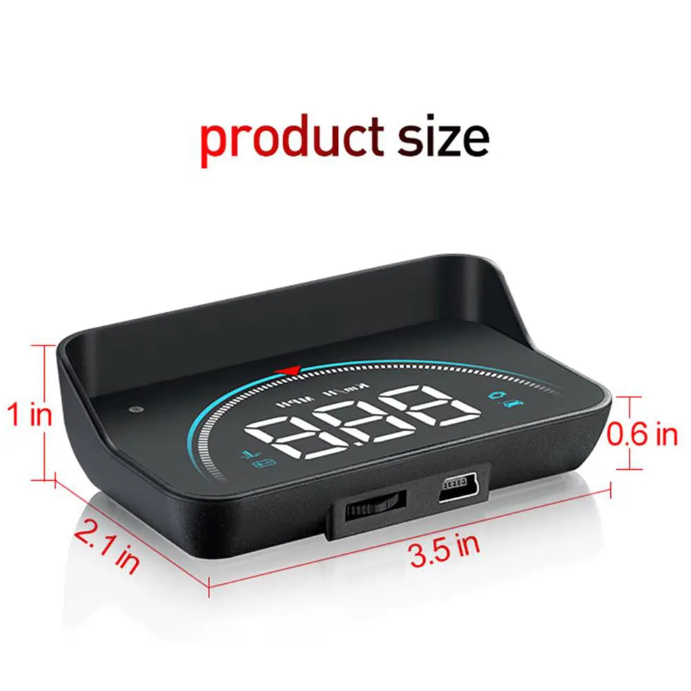 AD M8 OBD2 Head-Up Display Auto Electronics for HUD Projector Display Digital Ca for OBD2 M8 - Automotive LED Light