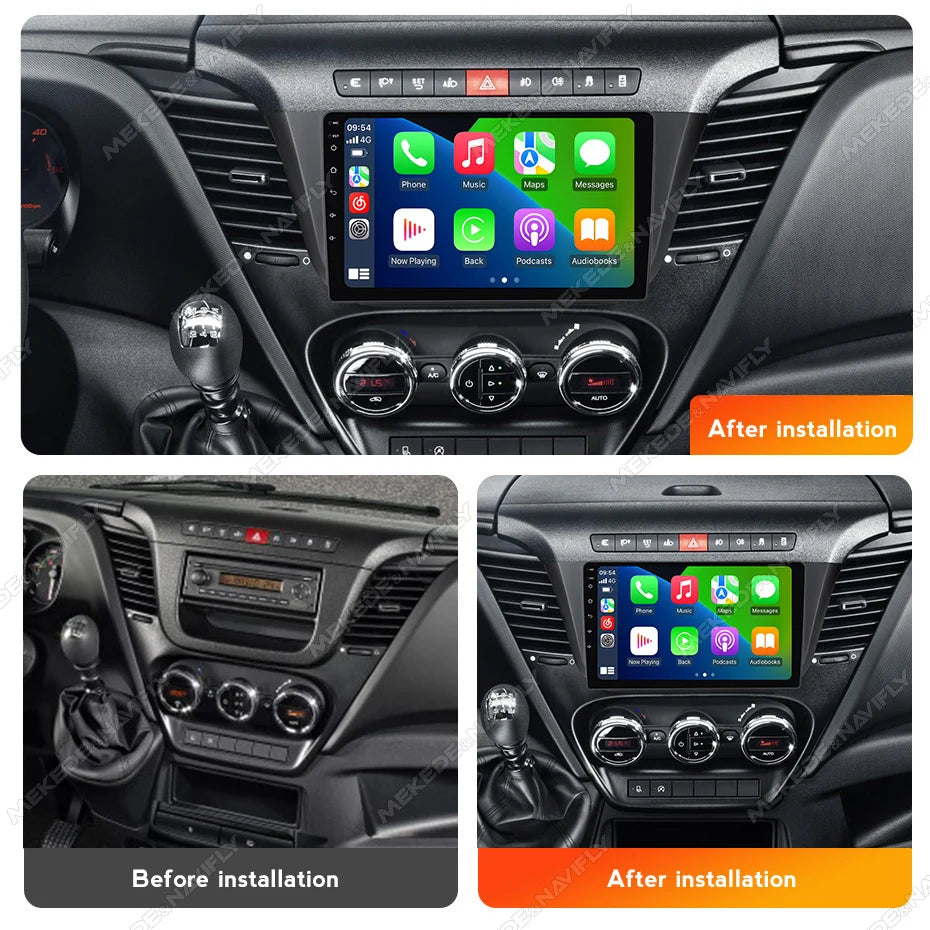 IPS Touch screen 9 inch Car Radio For Iveco Daily 2013 - 2021 Wireless Carplay Android Aut