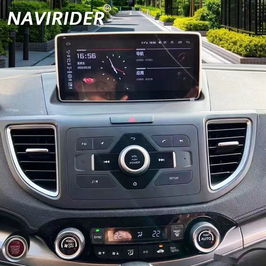 Android 15 Auto Radio 10.25" Screen For Honda CRV CR-V 2012 2015 Carplay Car Video Player