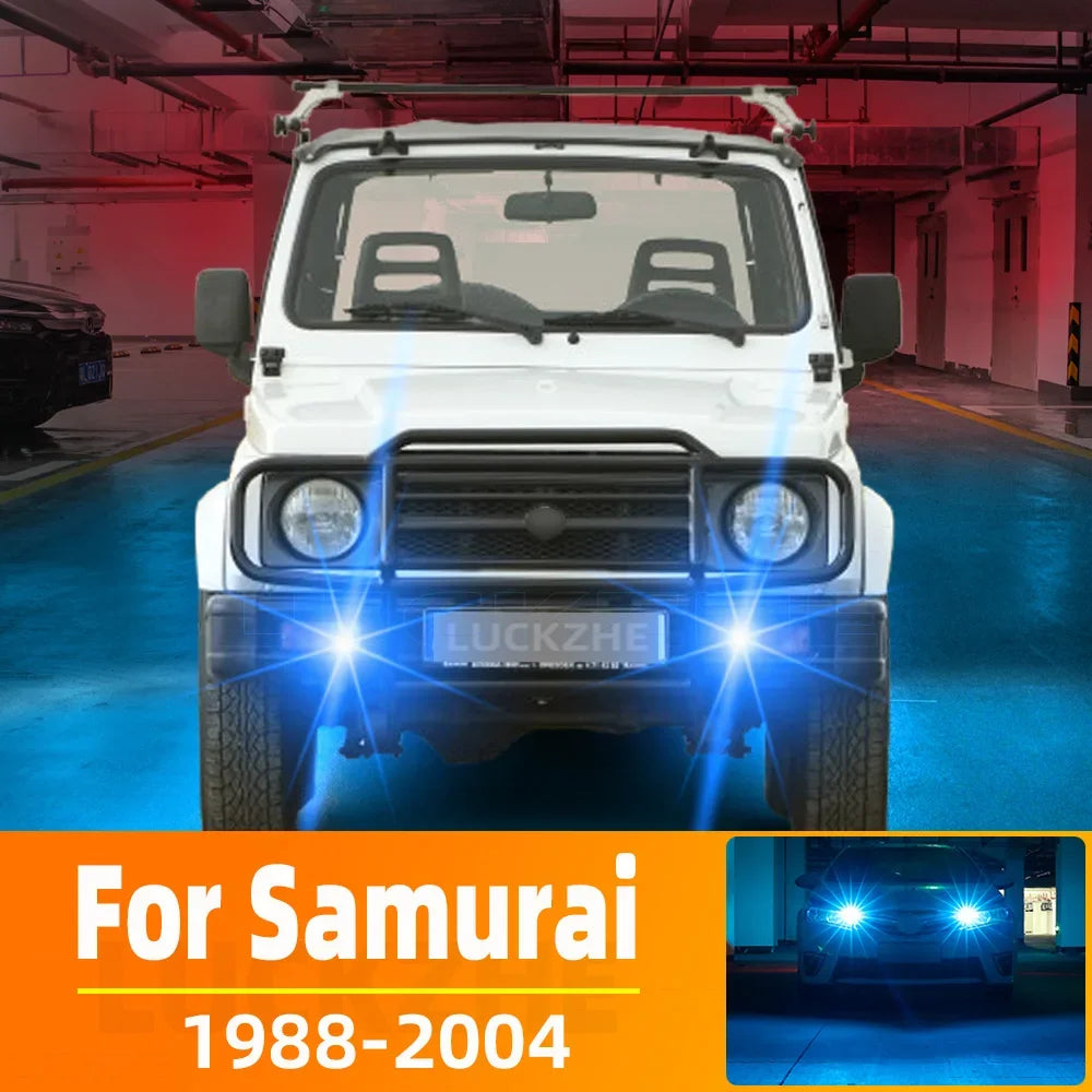 2-Piece LED Interior Light Kit for Suzuki Samurai Accessories 1988-2004 - Canbus Dome Map Door Trunk Bulbs | AUTOKITSHOP