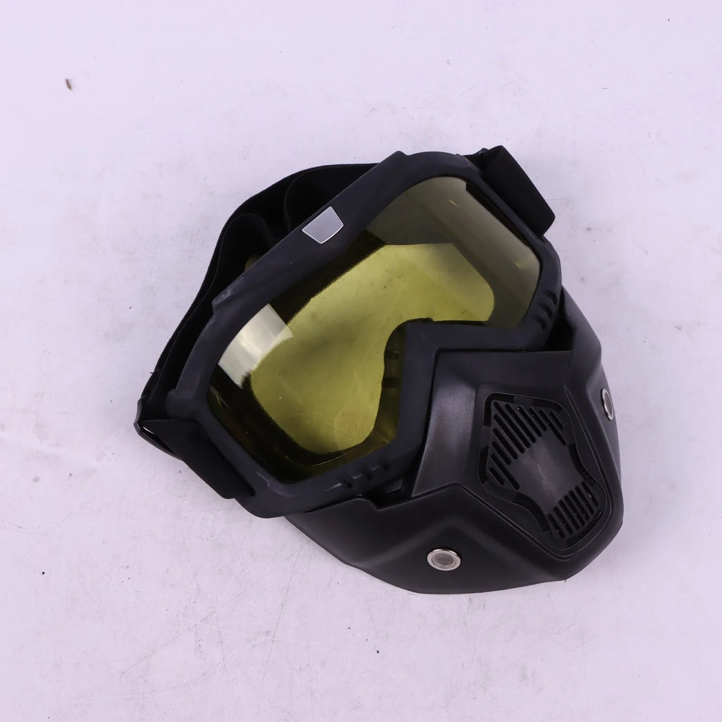 Motorcycle Riding Goggles Mask 1PC Polycarbonate Lens Clear Lens Eye Protection For Off-Ro