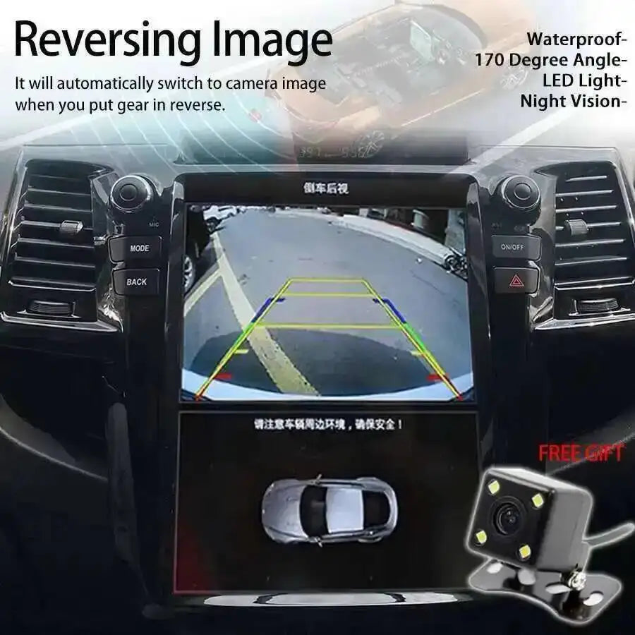 Navigation Wireless BT Carplay Qled Screen For Toyota Fortuner 2016-2020 Android 14 GPS Ca