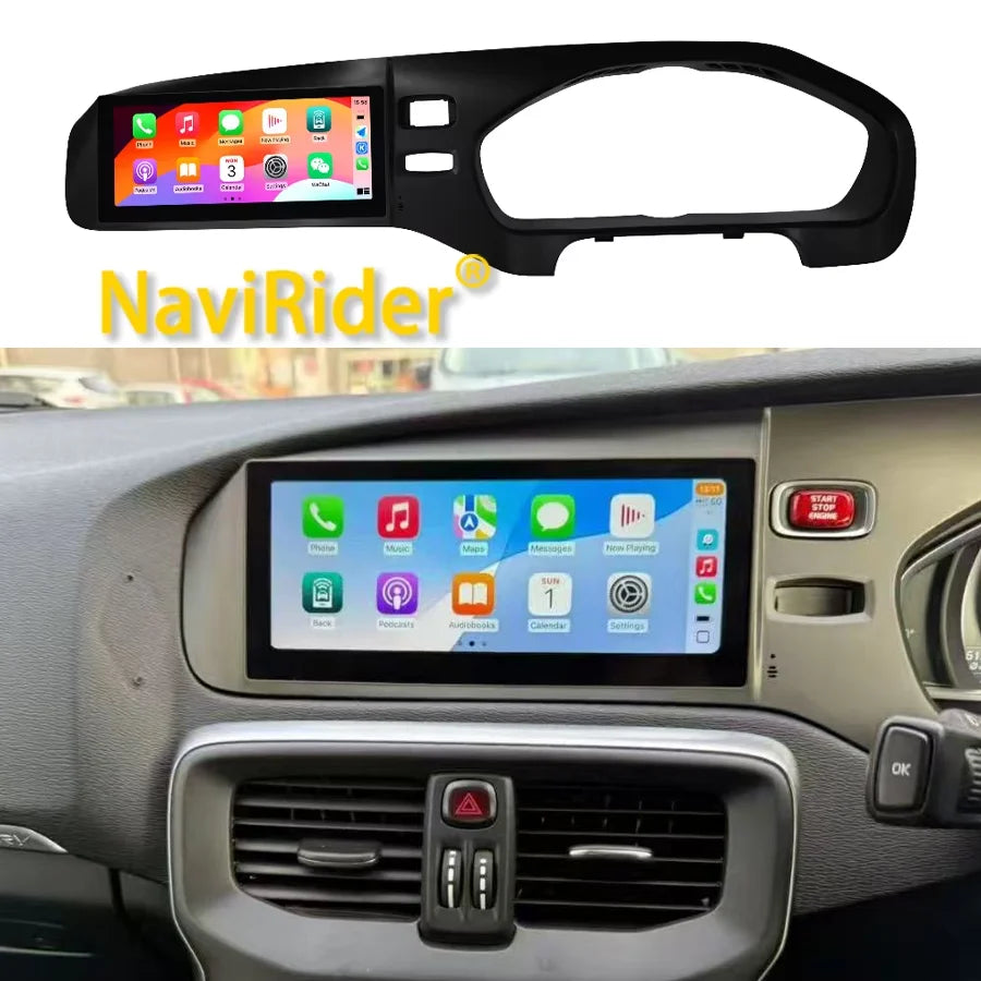 8.8 Inch Car Radio For VOLVO V40 2011-2018 Qled Screen Android15 Car Multimedia Video Play | AUTOKITSHOP