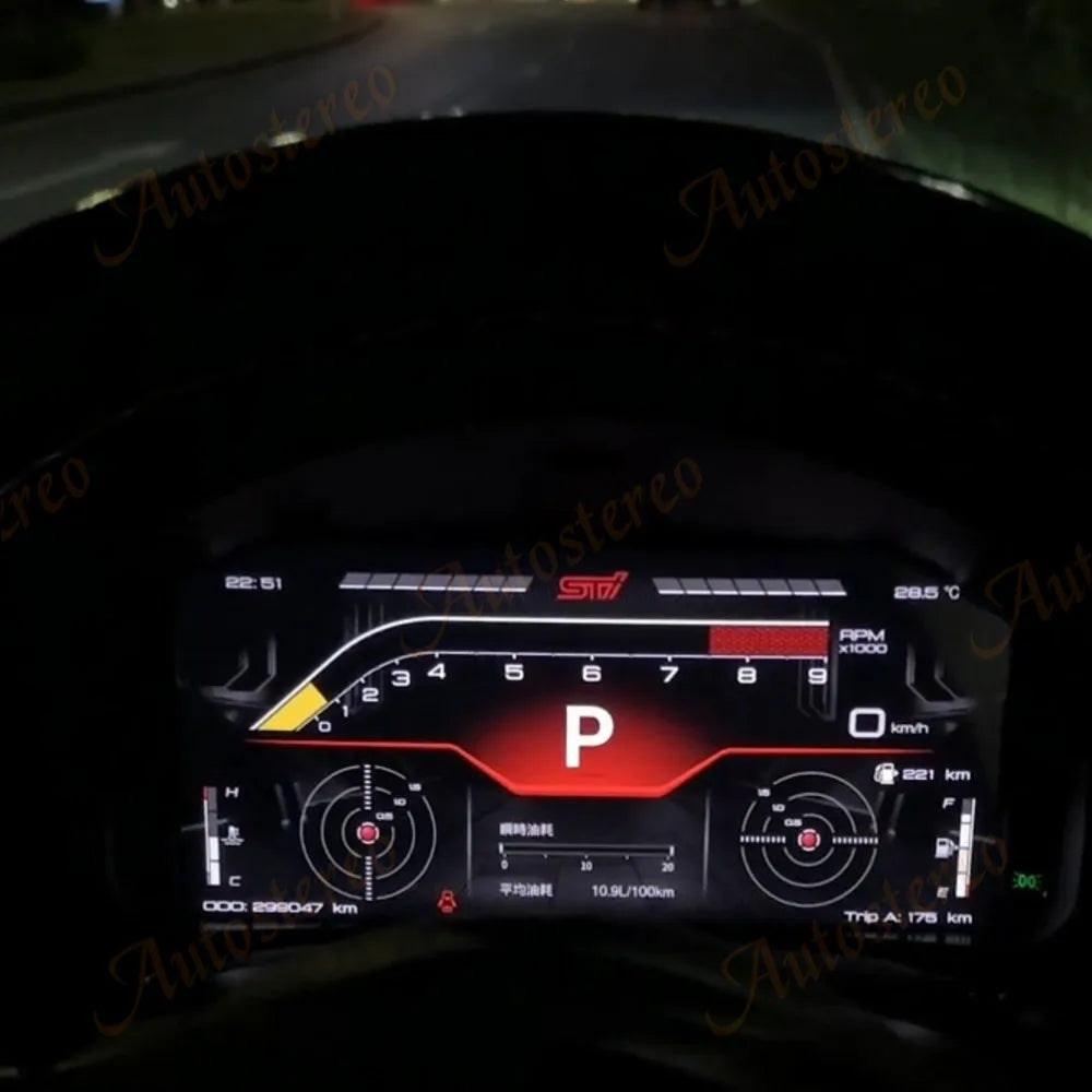M Sport Carplay For Honda Fit 2014-2020 Car Digital Cluster Virtual Cockpit Car Multimedia