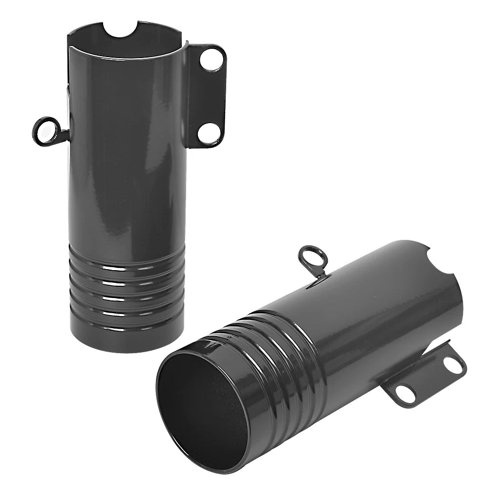 Motorcycle Black Front Lower Fork Tube Covers Fit For Harley Night Rod Special VRSCDX V-ROD 2012 - Automotive LED Light