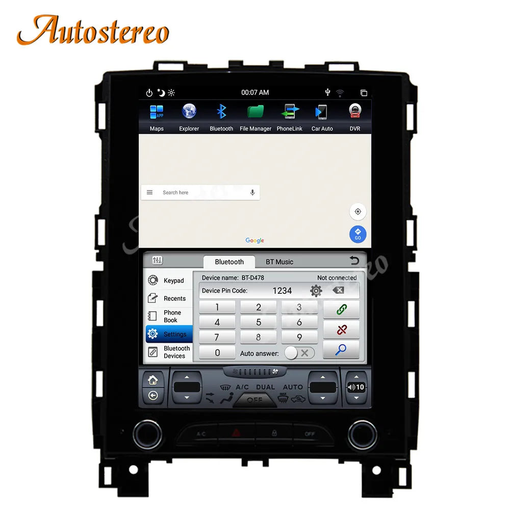 Qualcom 665 Android 13 For Renault Koleos/Megane 4 Tesla Style Car GPS Navigation Stereo H