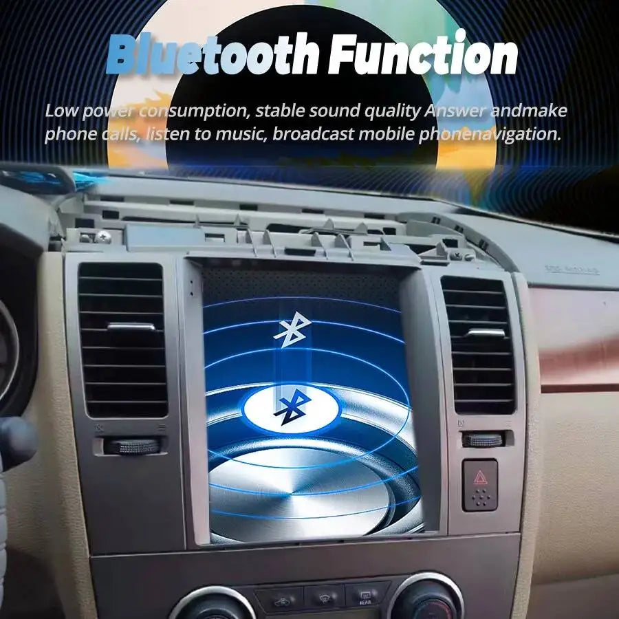Autoradio Head Unit 9.7" Android Screen For Nissan Tiida 2008 2009 2010 2011 Navigation Ca | AUTOKITSHOP