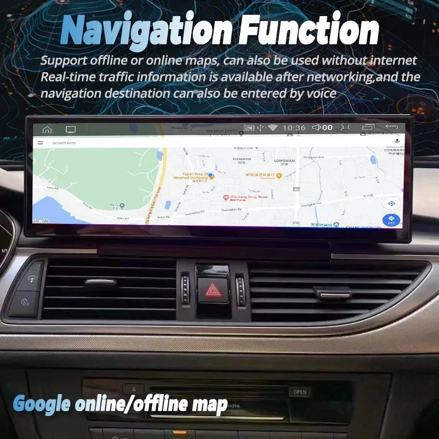 14.9inch Car Radio For AUDI A6 A7 A6L 2012-2018 Wireless CarPlay Navi CarPlay Autoradio St