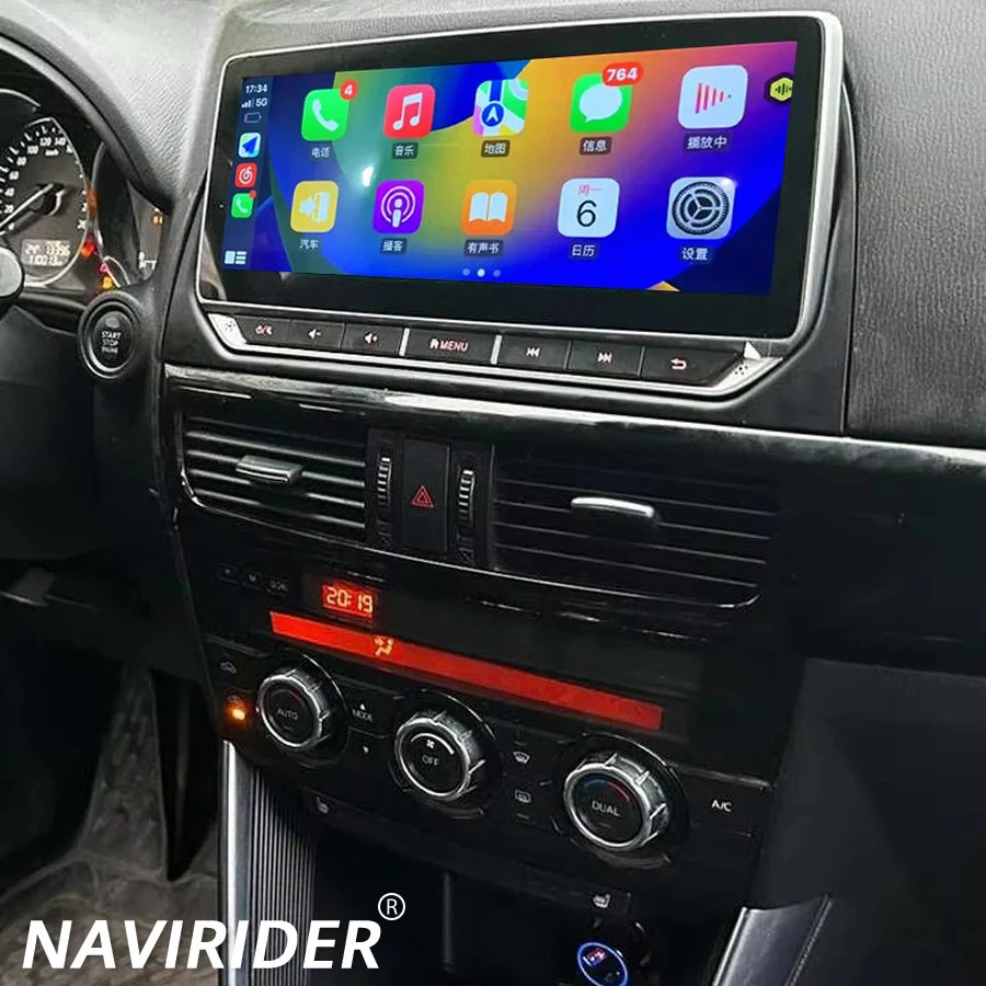 Autoradio 8G+256GB For Mazda CX5 CX-5 CX 5 2014 2015 QLED Android 15 Screen 10.25inch Mult