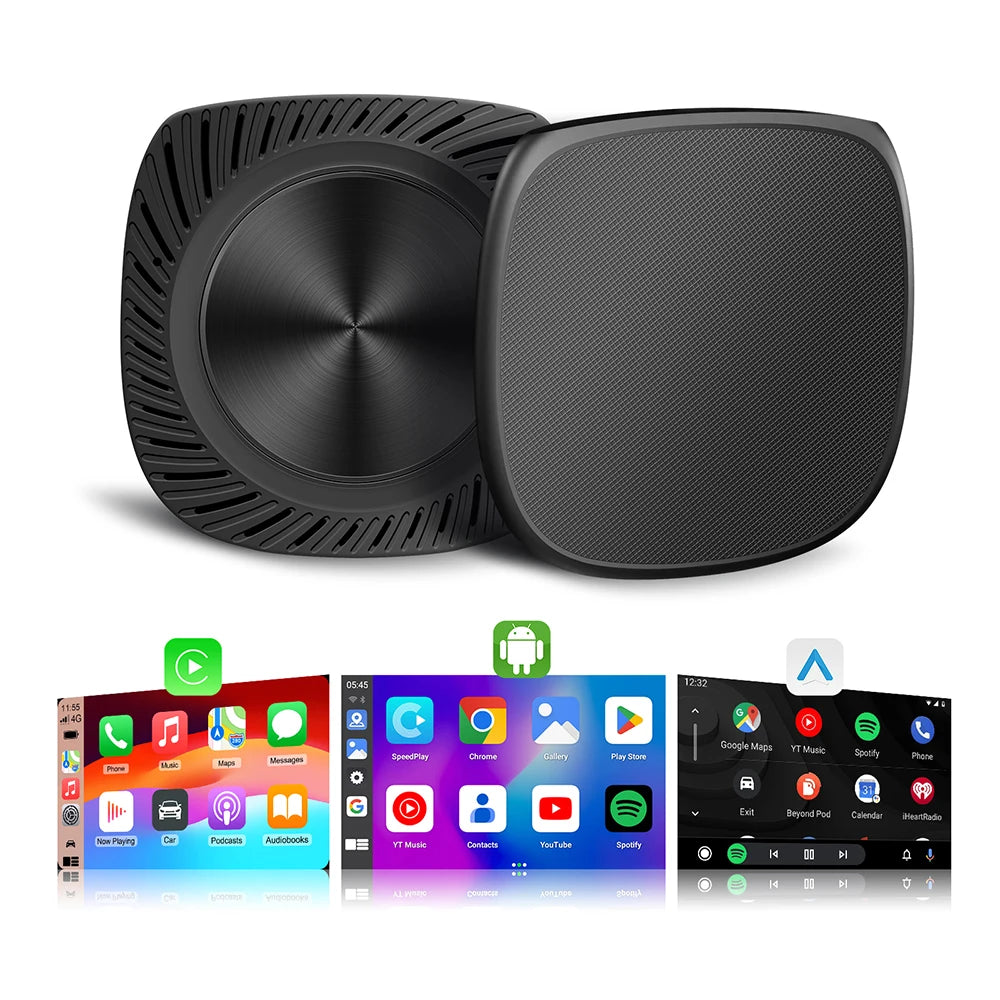 Android 13 CarPlay Ai Box 4+64G Wireless Android Auto 4GLTE GPS For YouTube Netflix For Be | AUTOKITSHOP