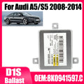 D1S Xenon Headlight Ballast For Audi A5/S5 2008 2009 2010 2011 2012 2013 2014 OEM 8K094159