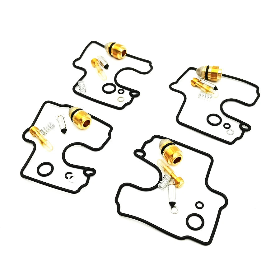 4 Sets Motorcycle Carburetor Repair Rebuild Kit for YM YZF-R1 ATV1998-2001